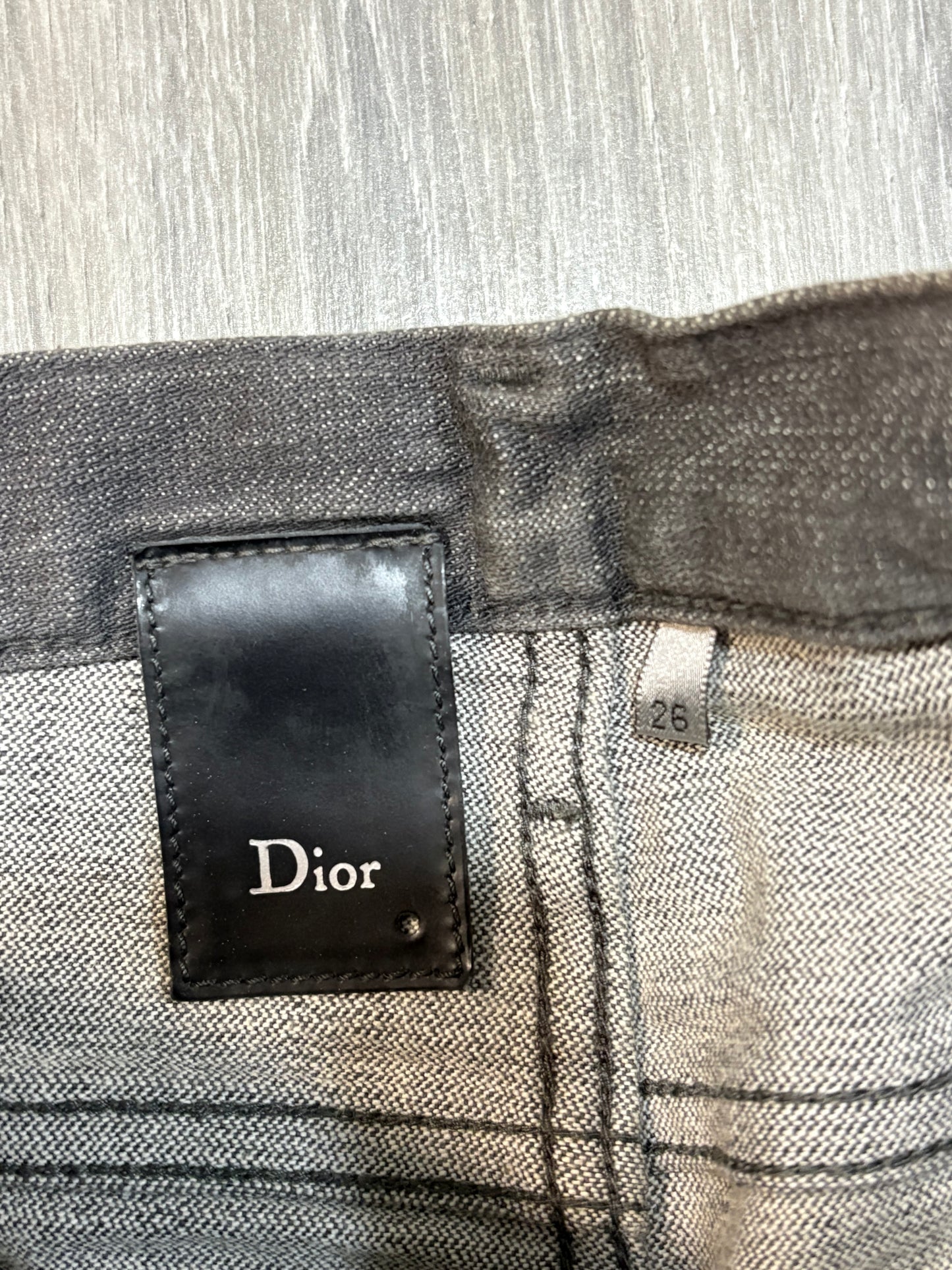 Dior Homme SS08 Coal Denim
