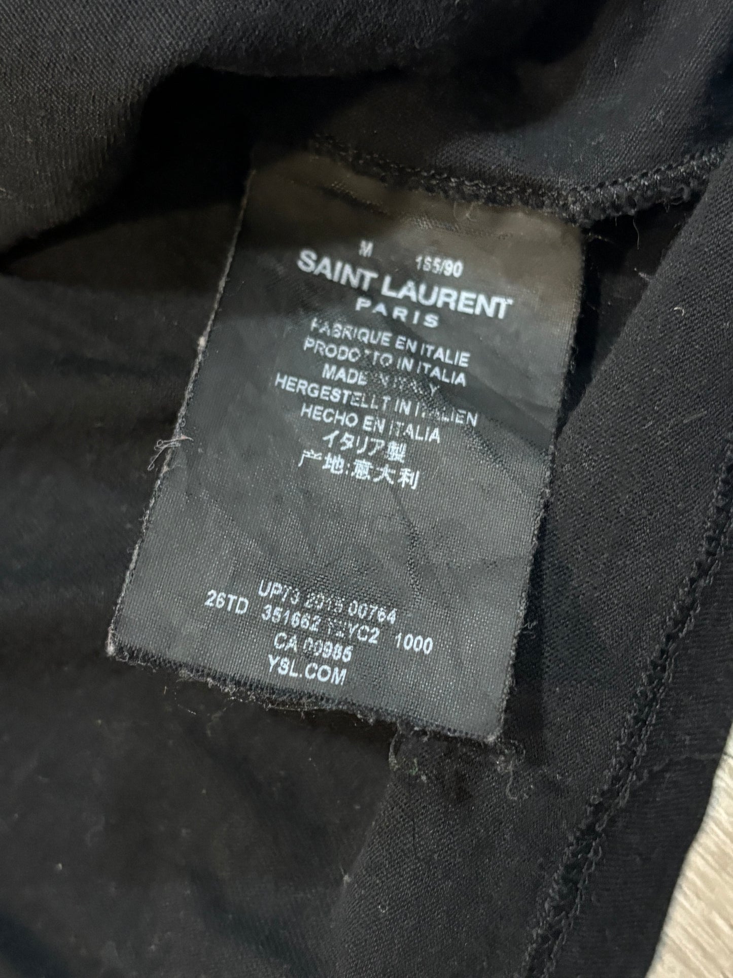 Saint Laurent Paris FW15 Blood Luster Shirt