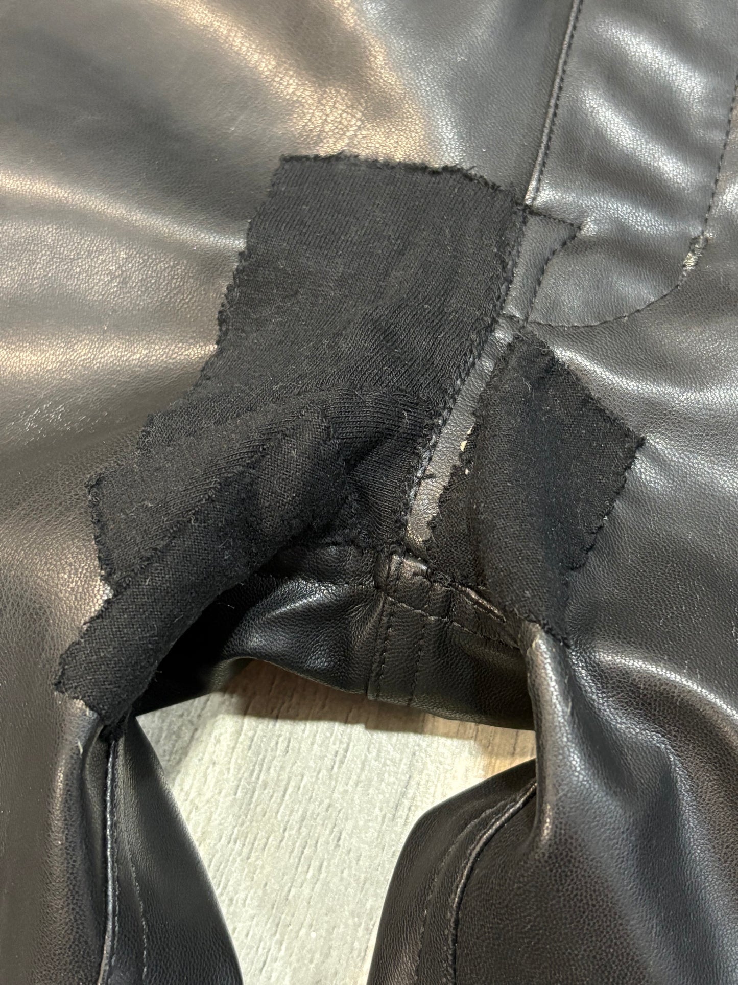 Rick Owens FW20 Faux Leather Bootcut pants