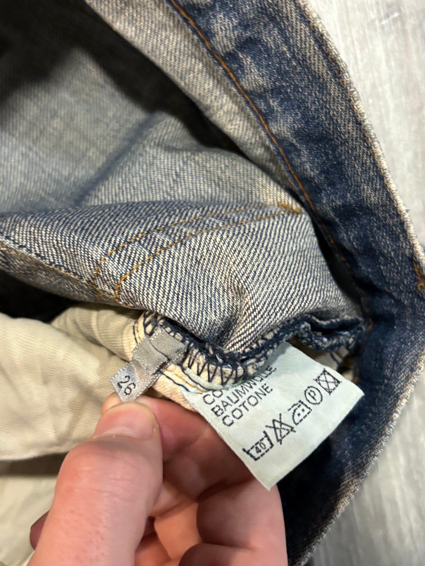 Dior Homme AW03 Blue Luster Denim