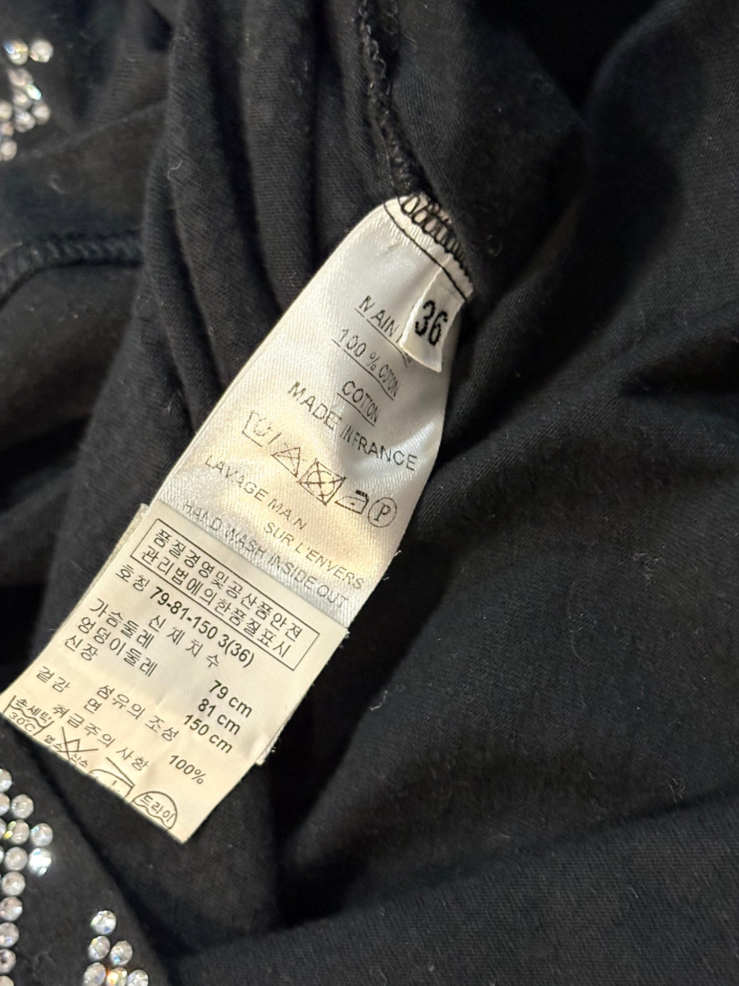 Balmain AW09 Crystal Zebra Shirt