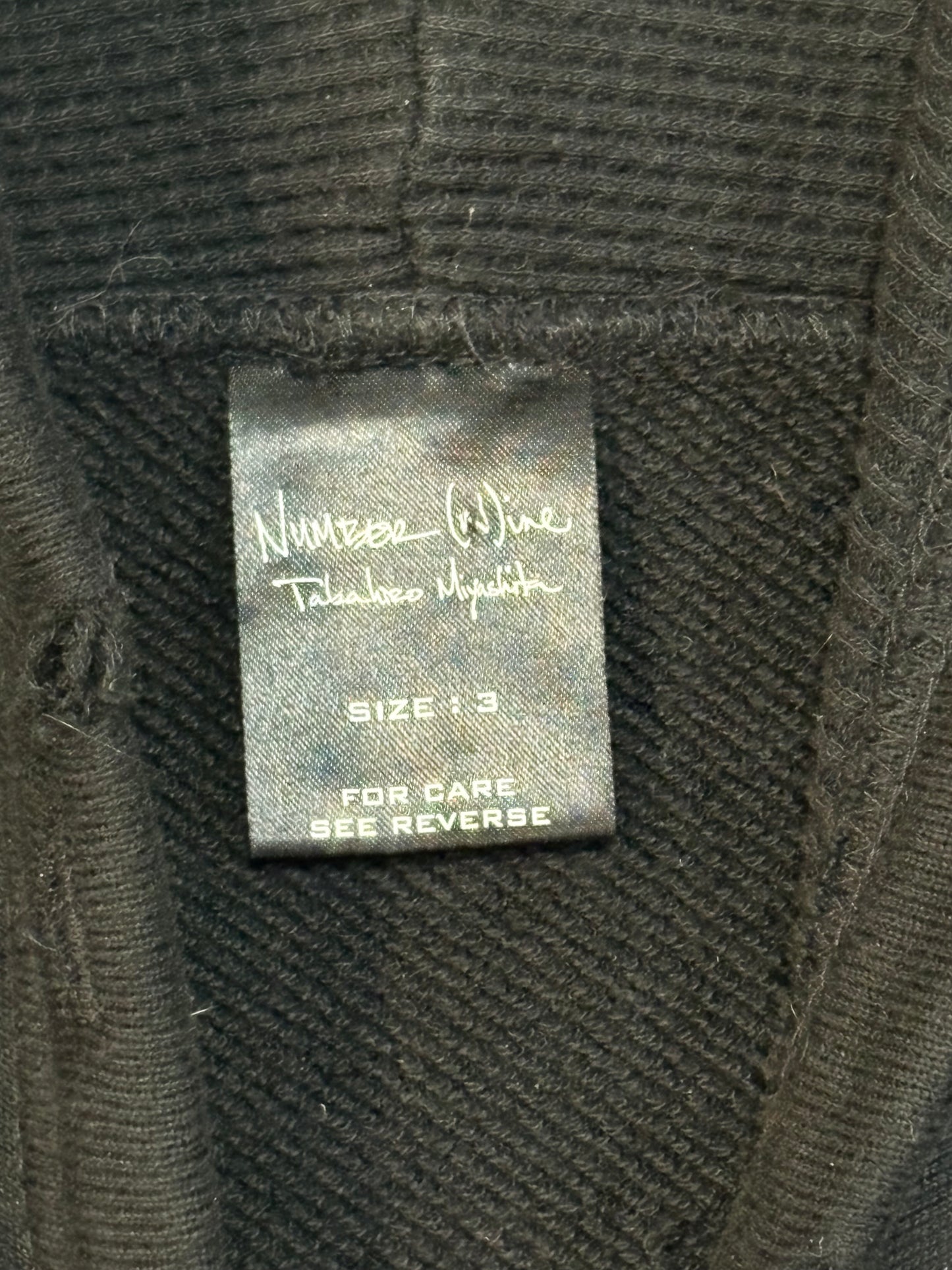 Number (N)ine AW05 The High Streets Zip Up