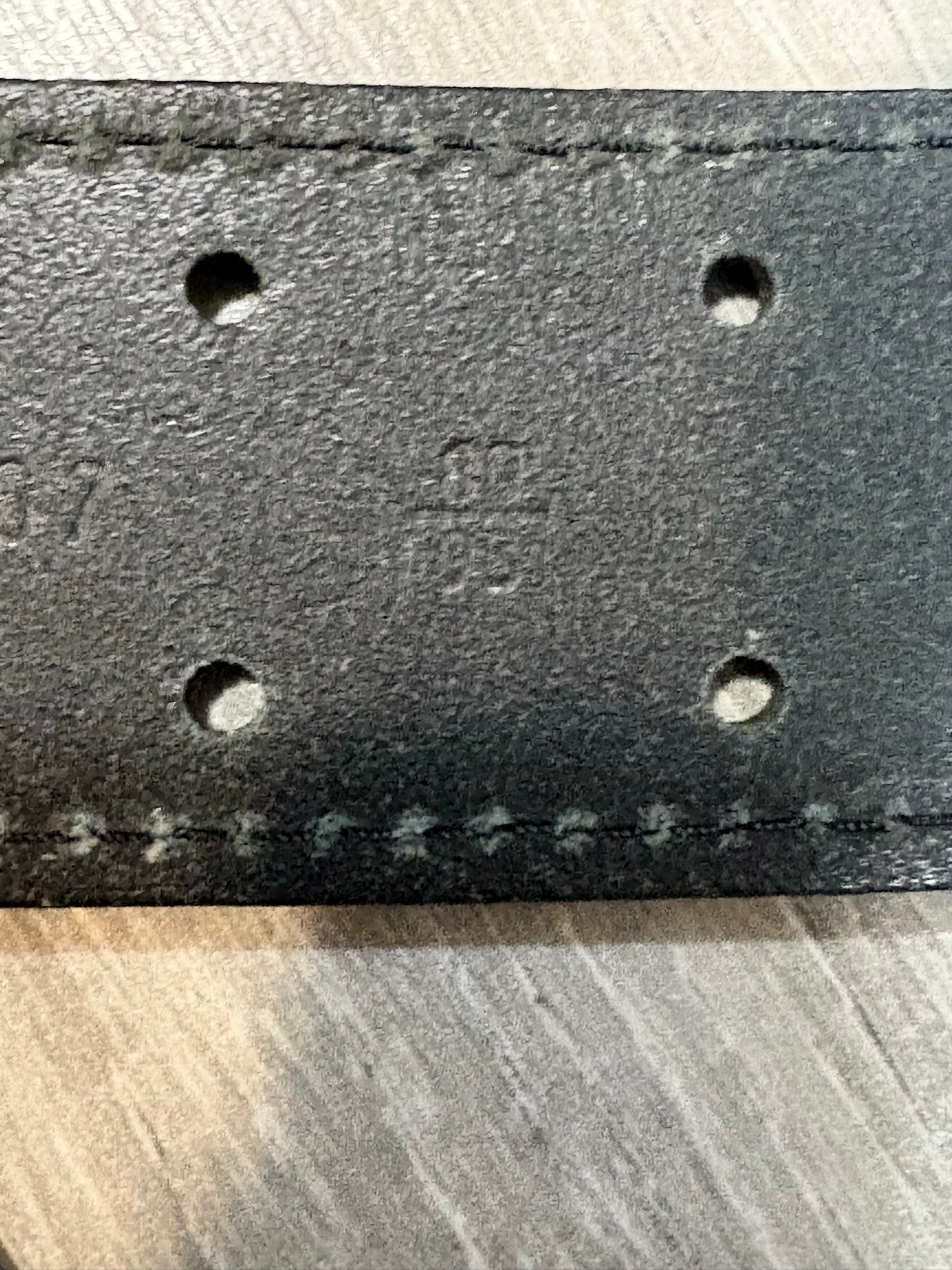 Dior Homme AW07 Navigate Trapezoid Belt