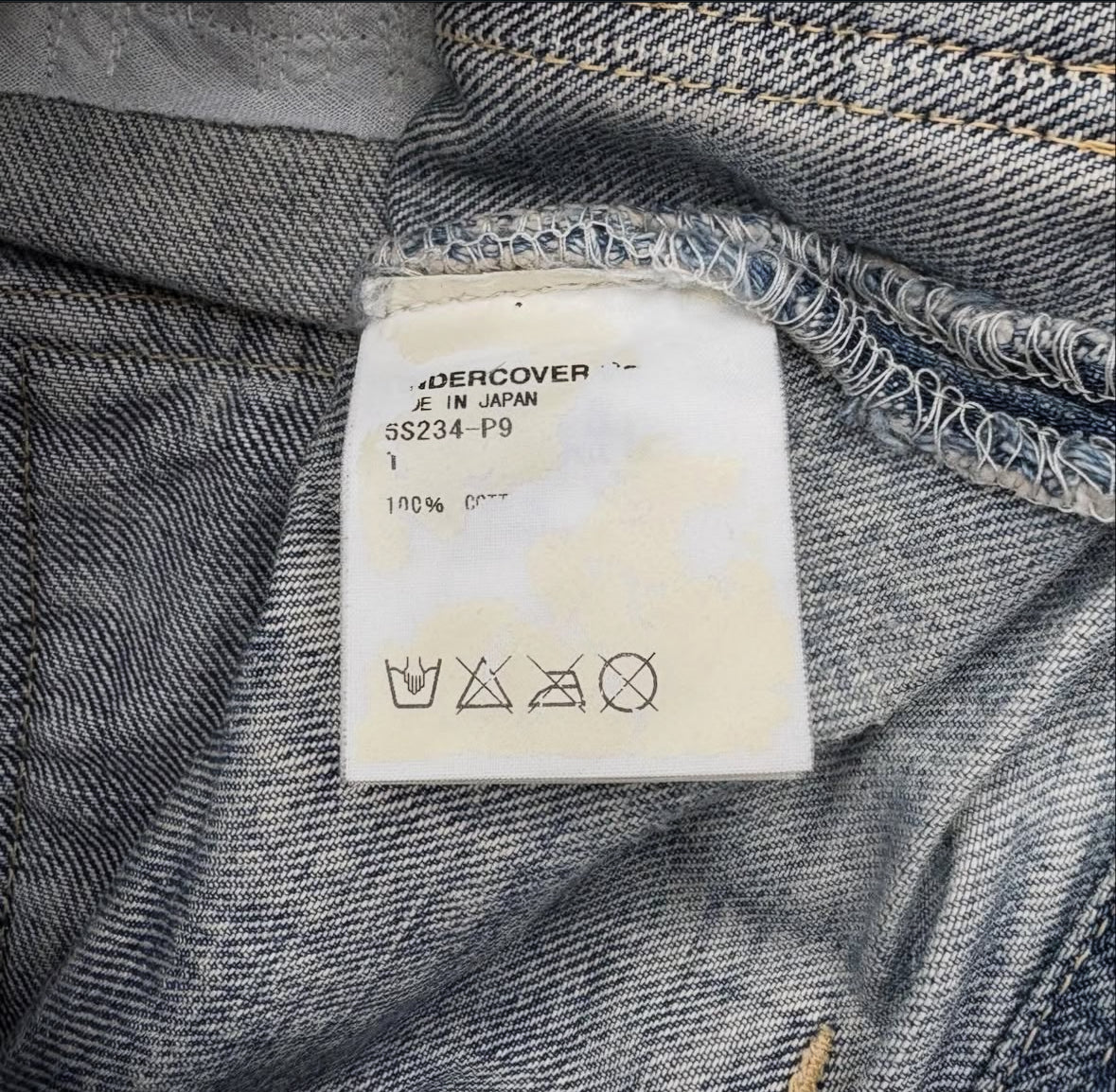 Undercover SS06 Klaus Denim