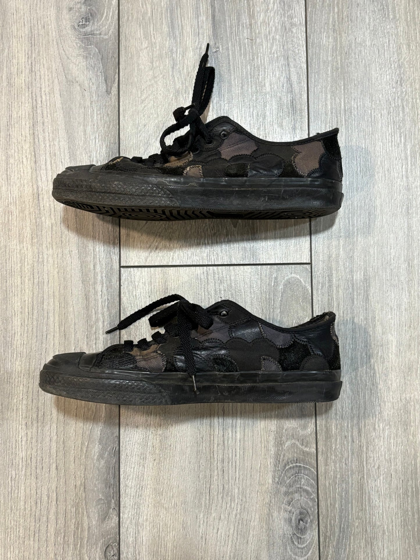 Number (N)ine AW03 Crying Heart Patch Shoes