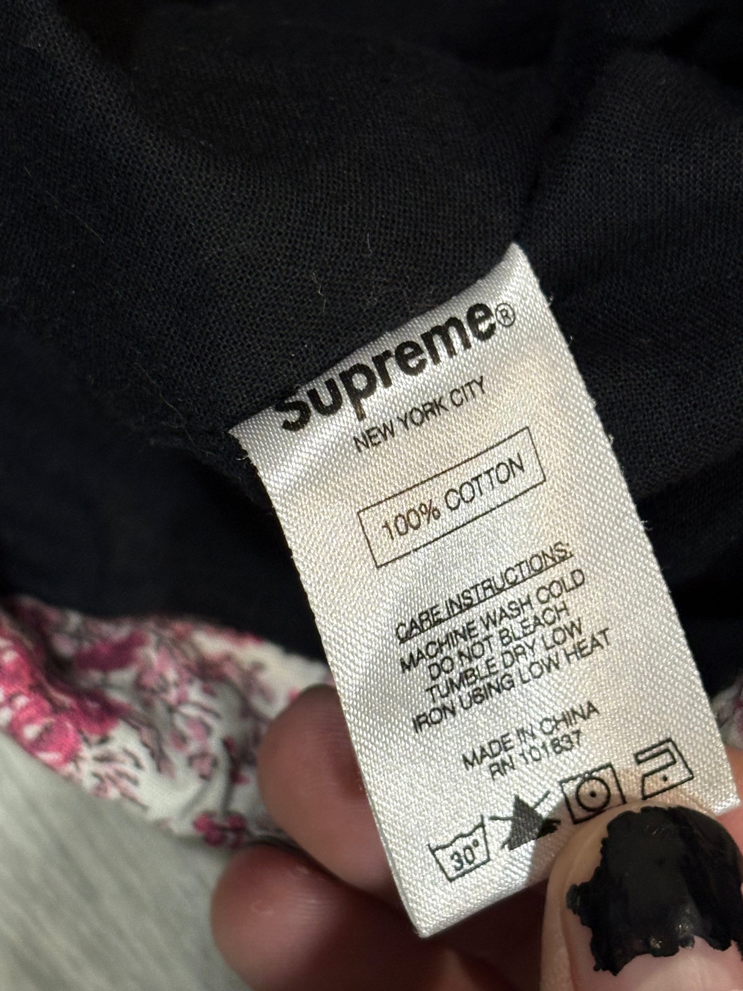 Supreme AW16 Patchwork Anorak Hoodie