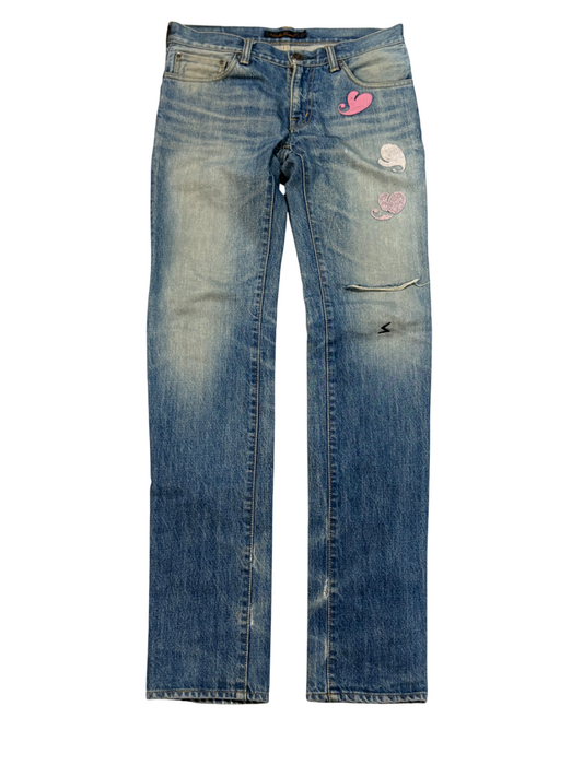 Undercover AW05 Arts and Craft Heart Denim