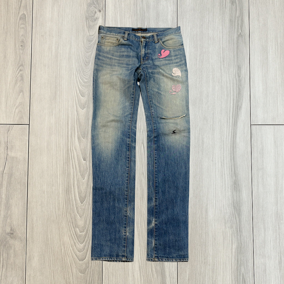 Undercover AW05 Arts and Craft Heart Denim