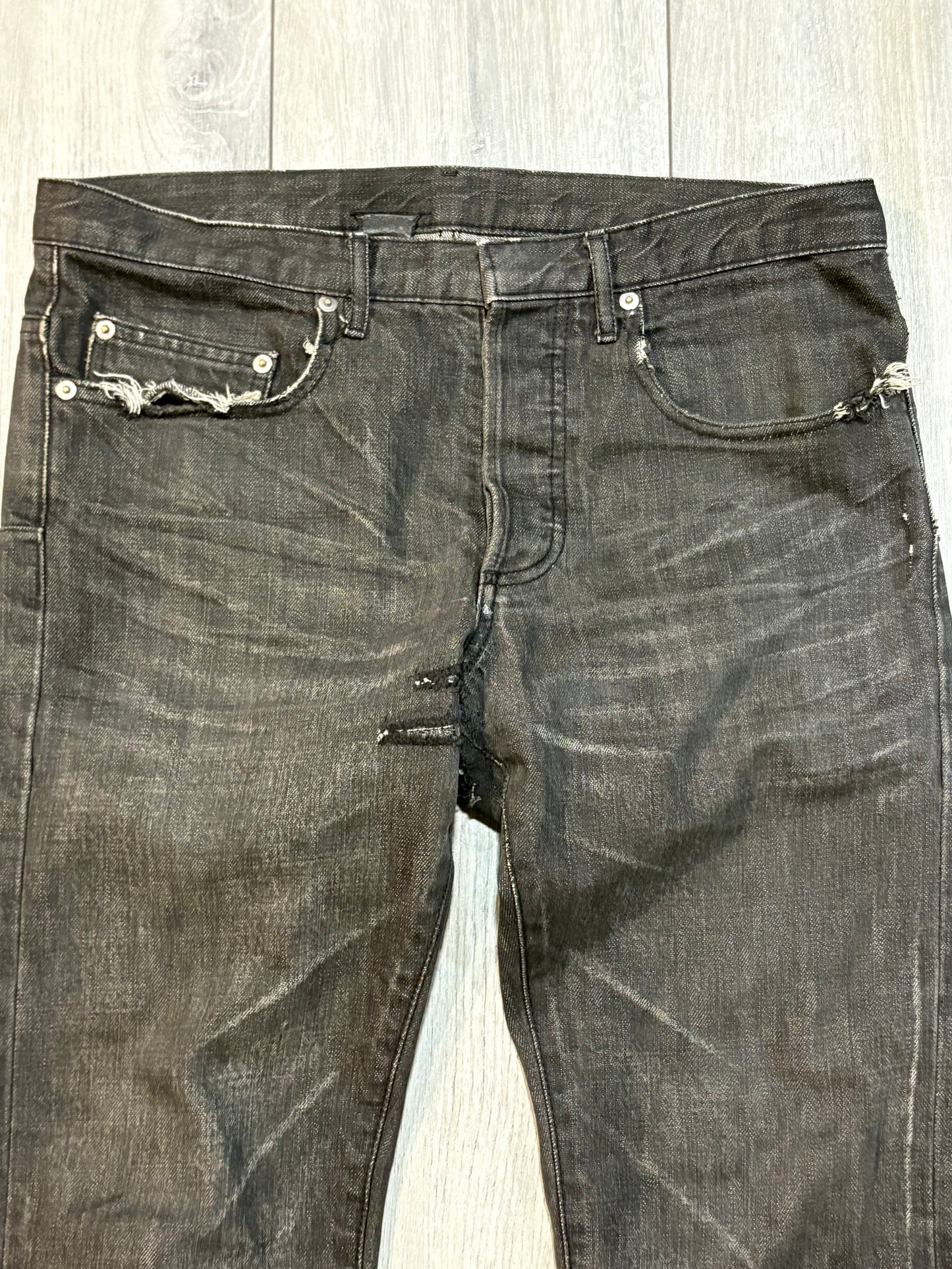 Dior Homme SS03 Claw Mark Denim