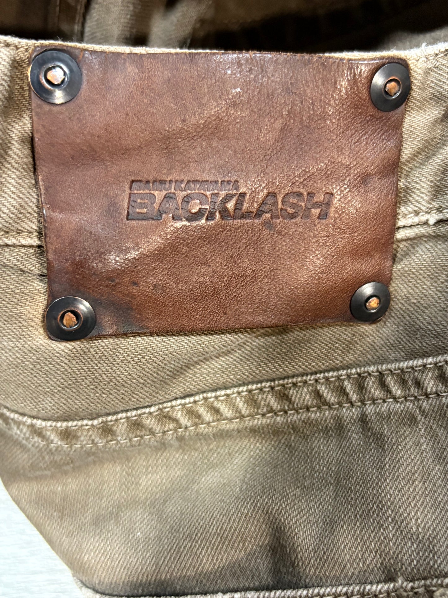 Isamu Katayama Backlash denim