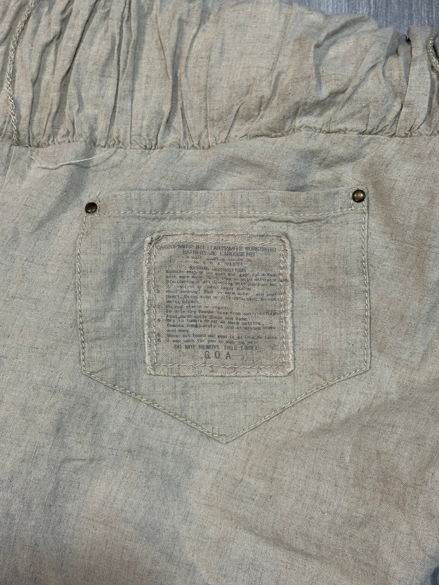 G.O.A. Silk Lined Paints With Waist Scarf