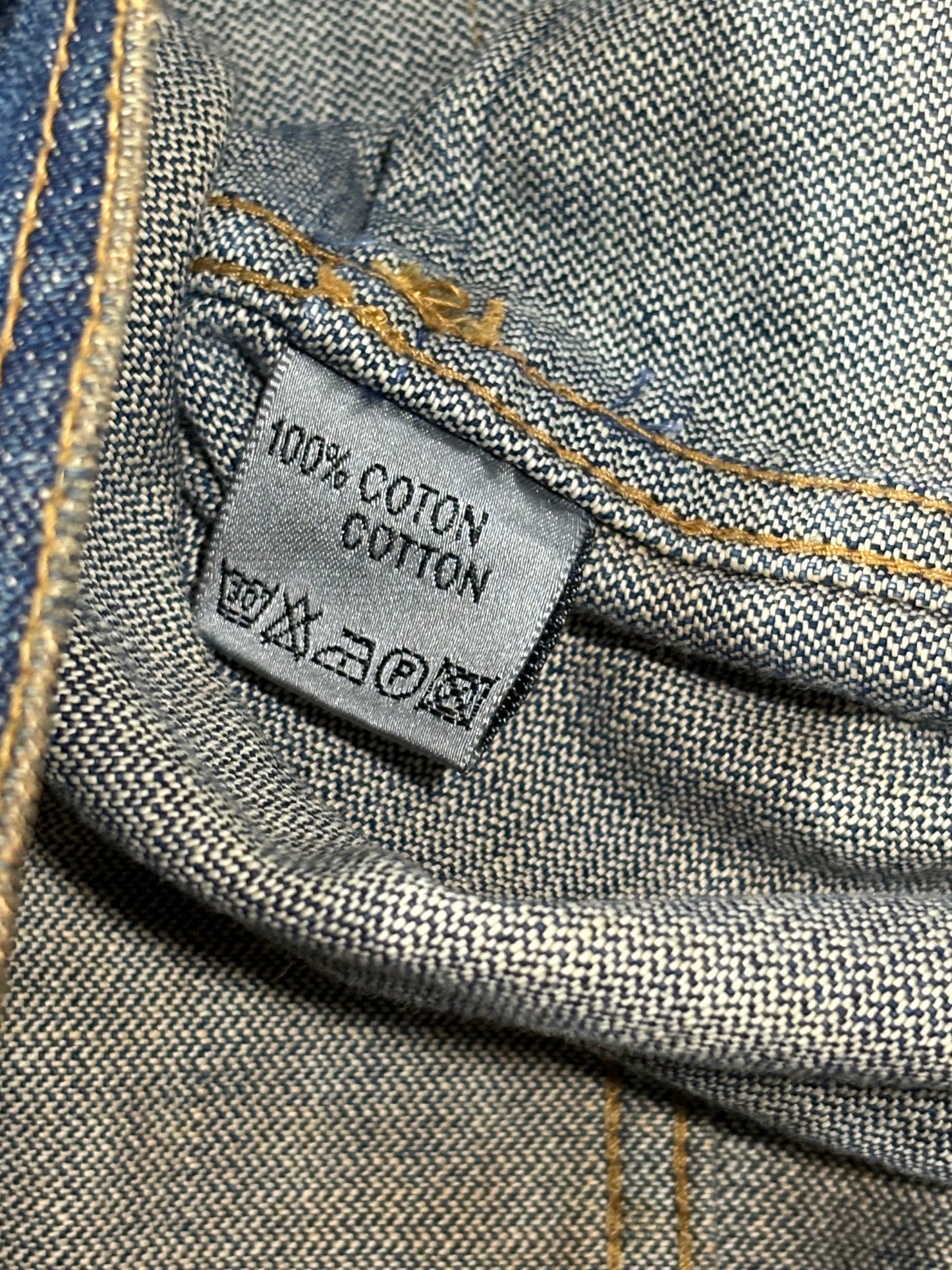 Dior Homme AW04 VOTC Rust Wash Denim Jacket