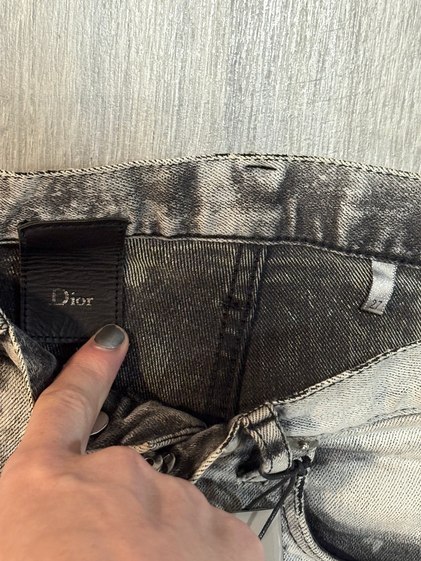 Dior Homme SS11 Noir Denim