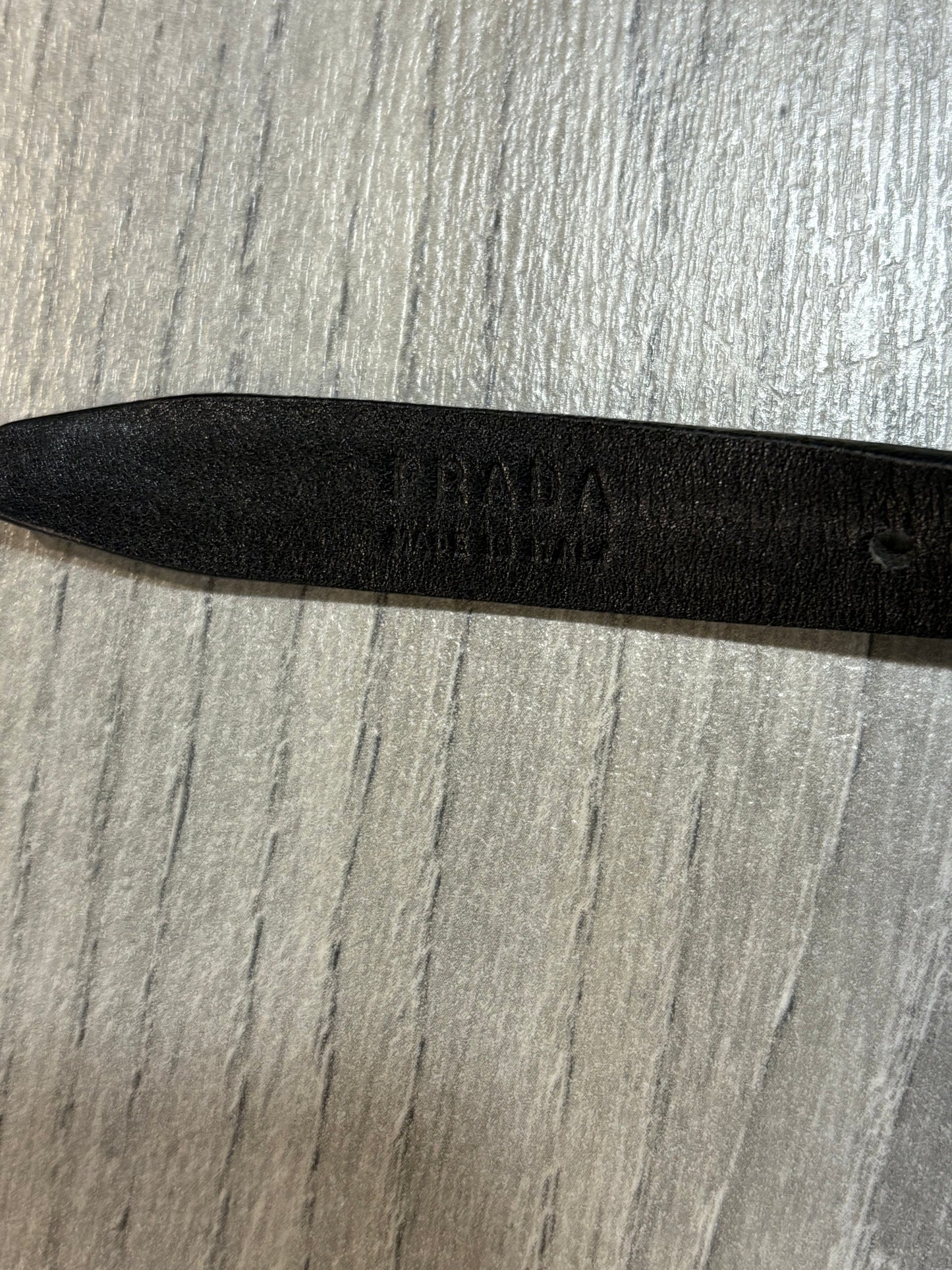 Prada SS96 Plastic Rocker Belt