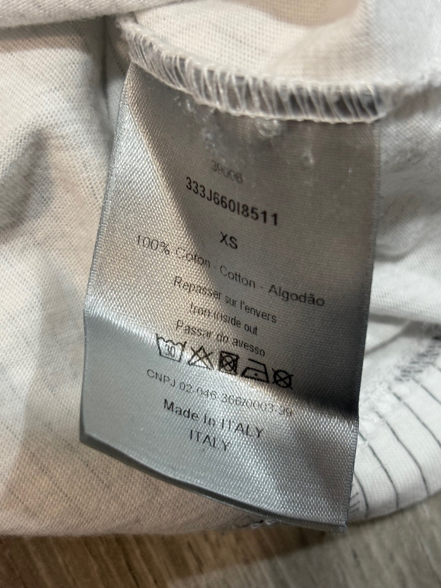 Dior Homme SS13 Snow Camo Shirt
