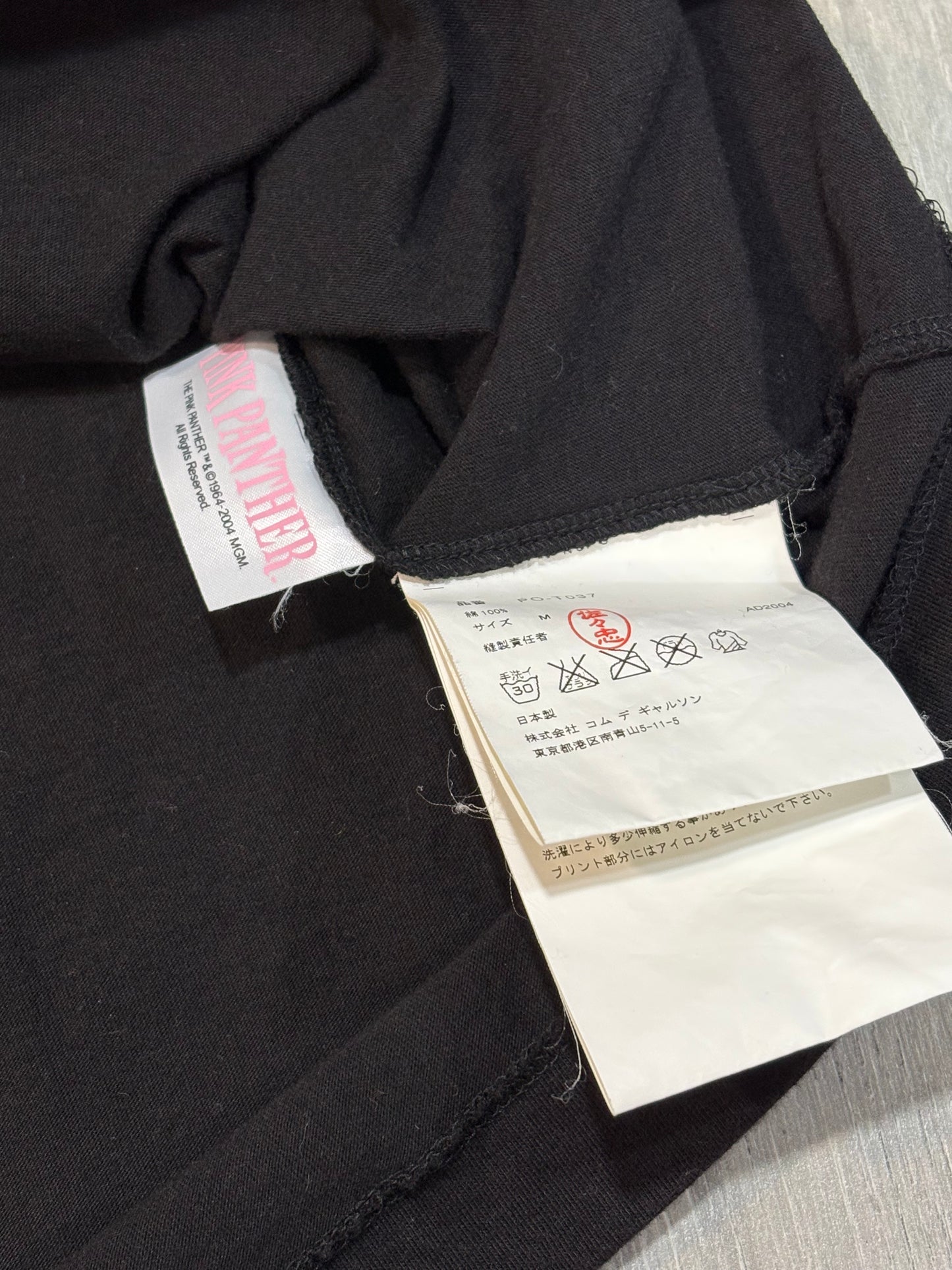 Comme Des Garcons Homme Plus 2005 Pink Panther Shirt