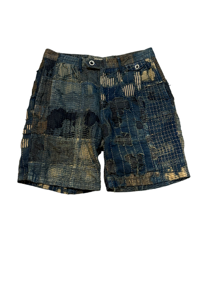 Kapital Boro Patchwork Shorts