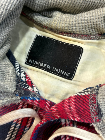 Number (N)ine Hybrid Hooded Flannel