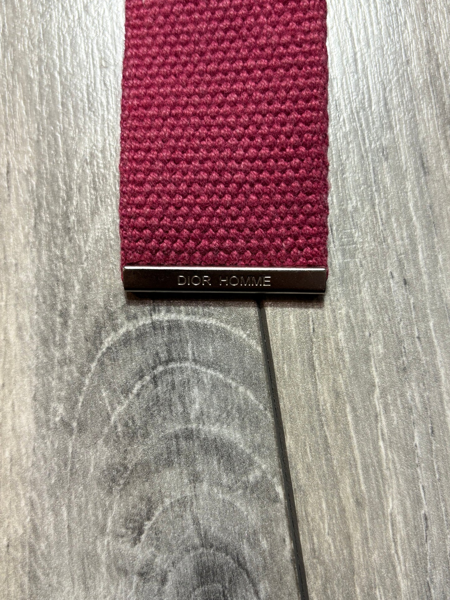 Dior Homme SS05 ‘Beck’ Pink D Point Belt