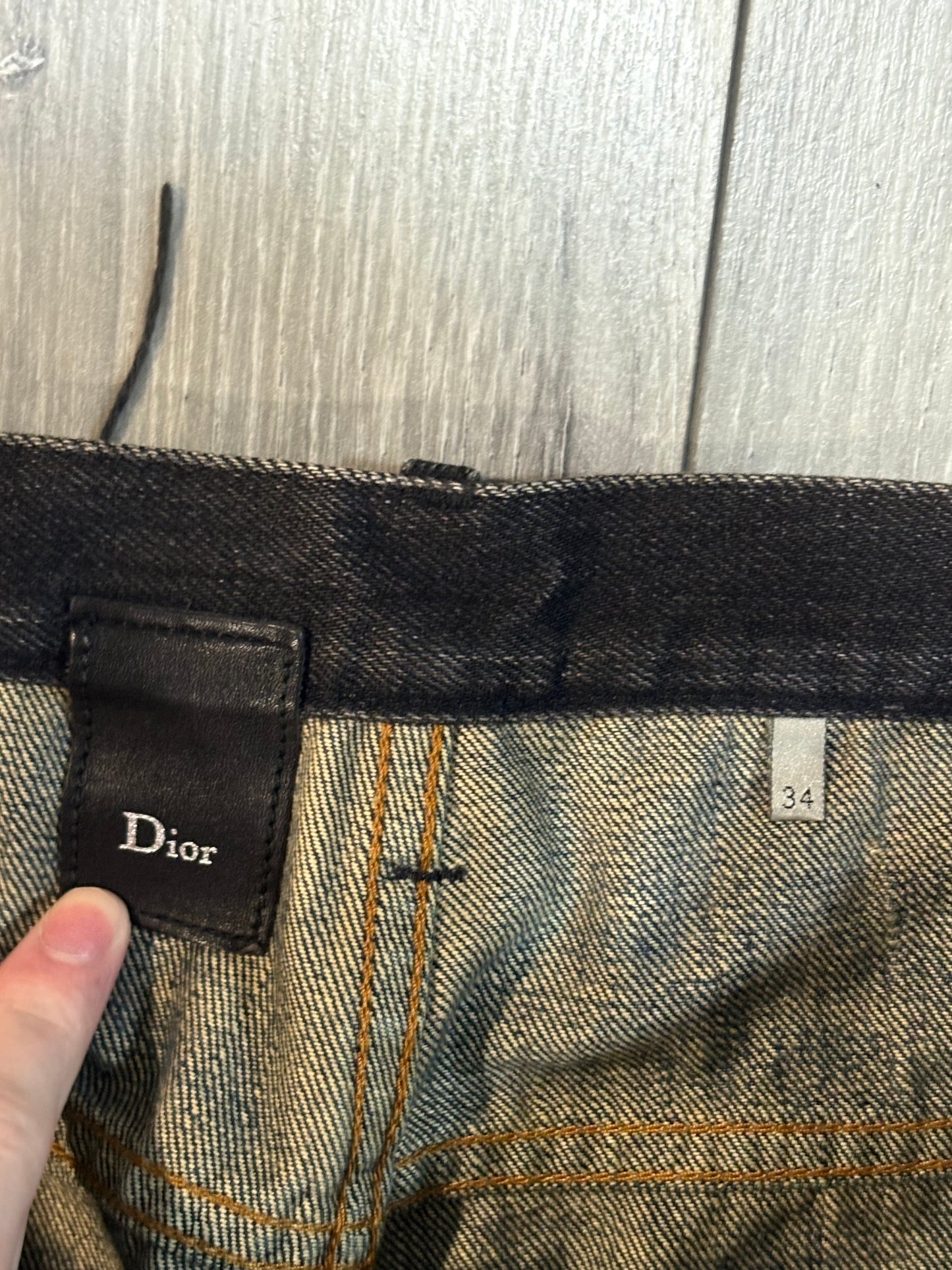 Dior Homme AW06 Cummerbunds Denim