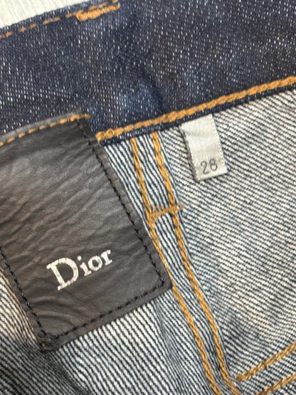 Dior Homme AW10 Indigo Glitter Denim