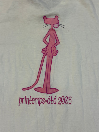 Comme Des Garçons 2005 pink panther shirt