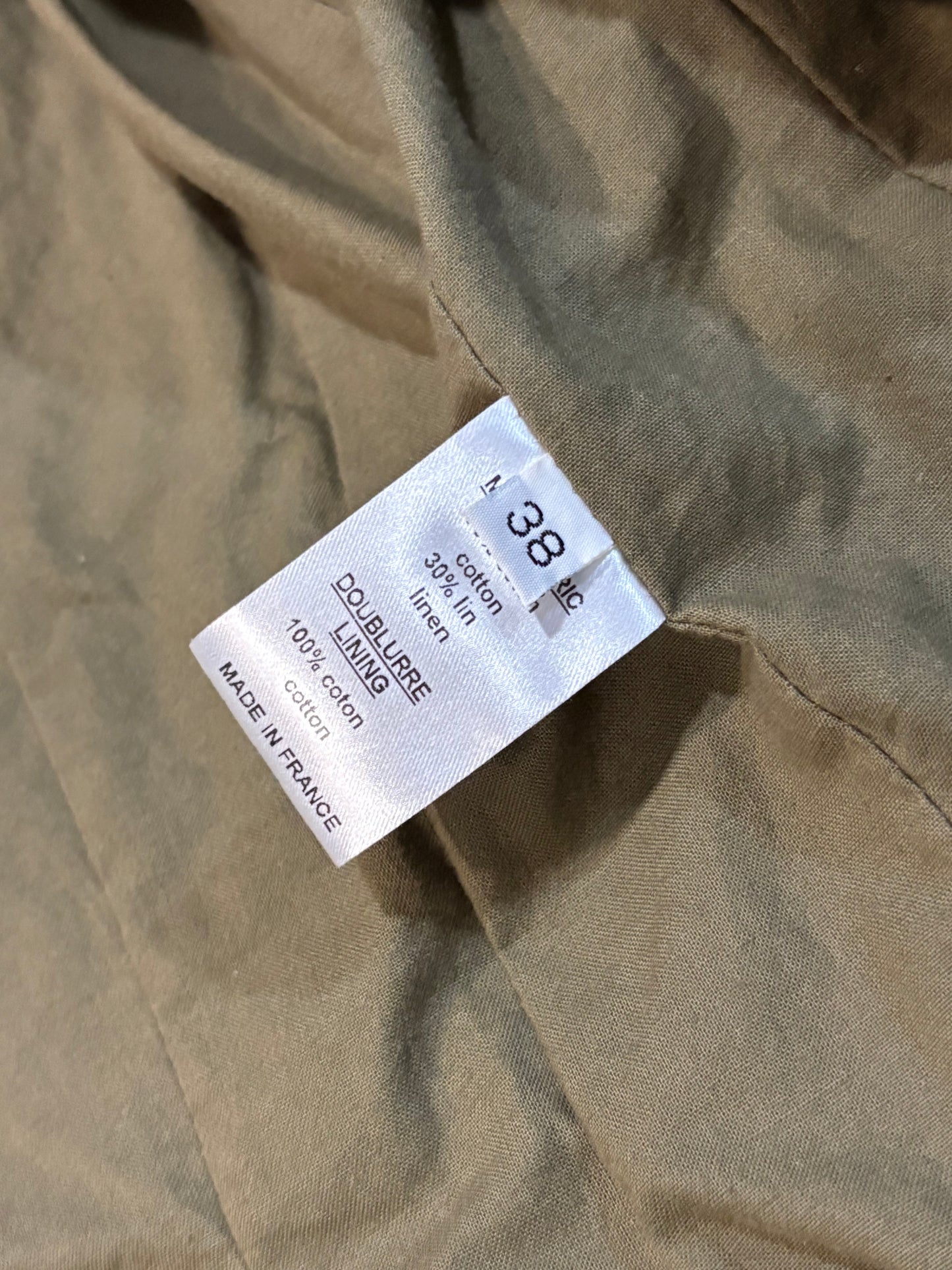 Balmain SS10 Army Green Biker Jacket