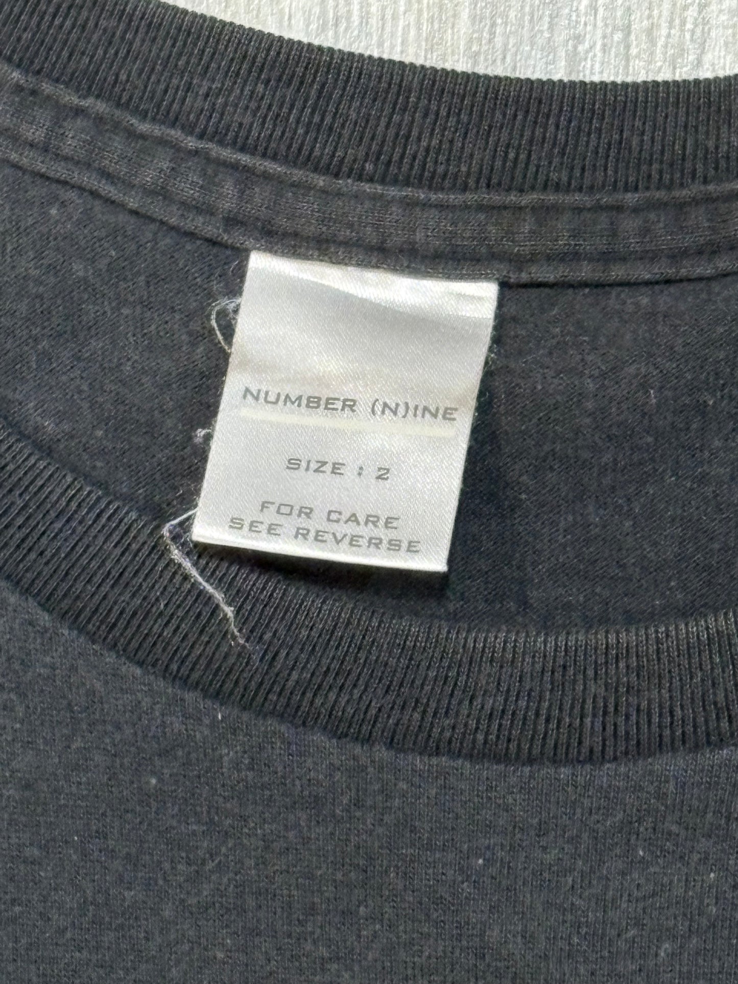 Number (N)ine SS02 I love Velvet Underground Shirt