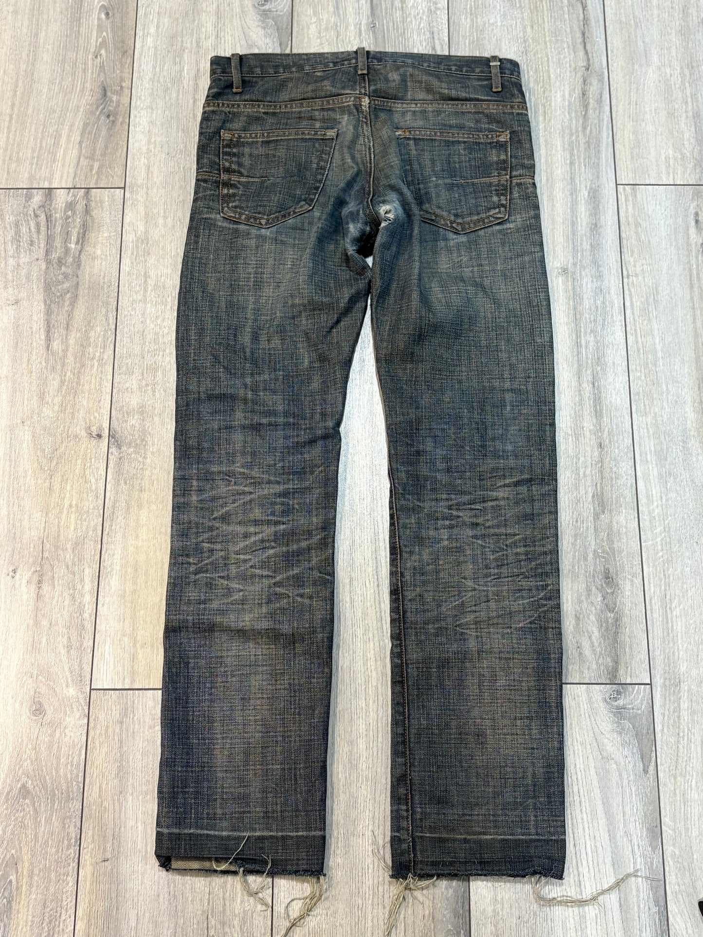 Dior Homme SS08 Mudwash Honeycomb Denim