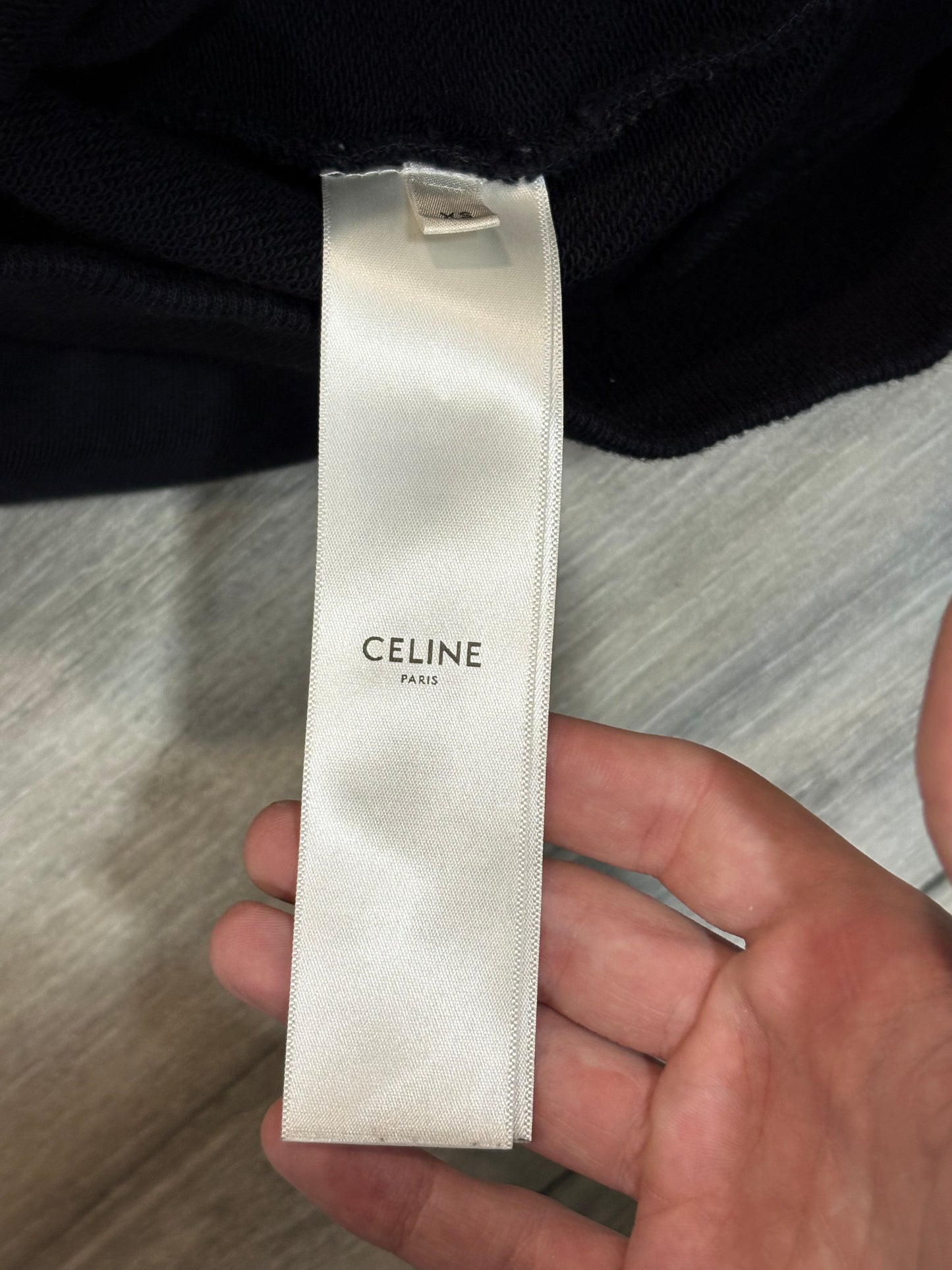 Celine AW21 Teen Knight Poem Hoodie