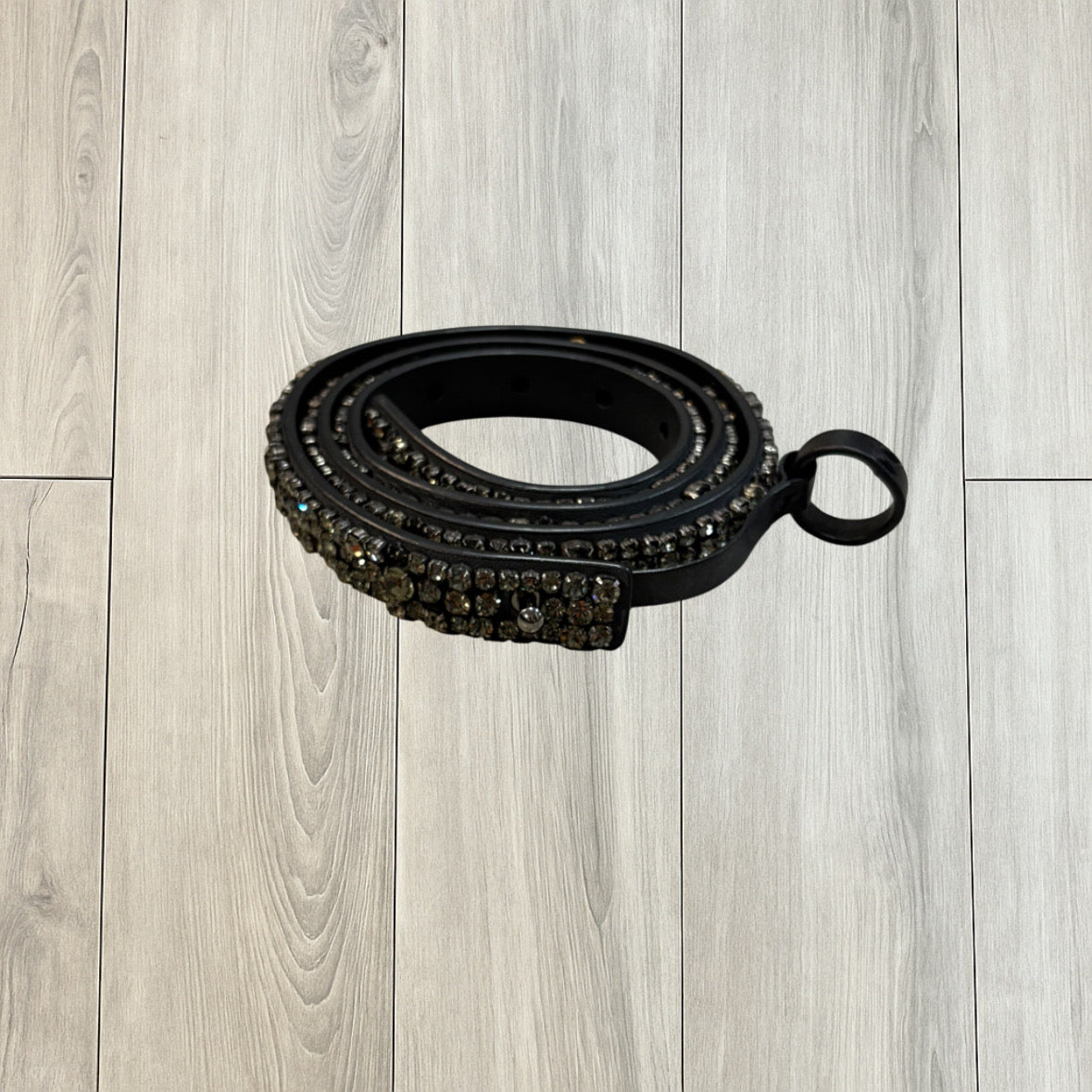 Celine crystal belt