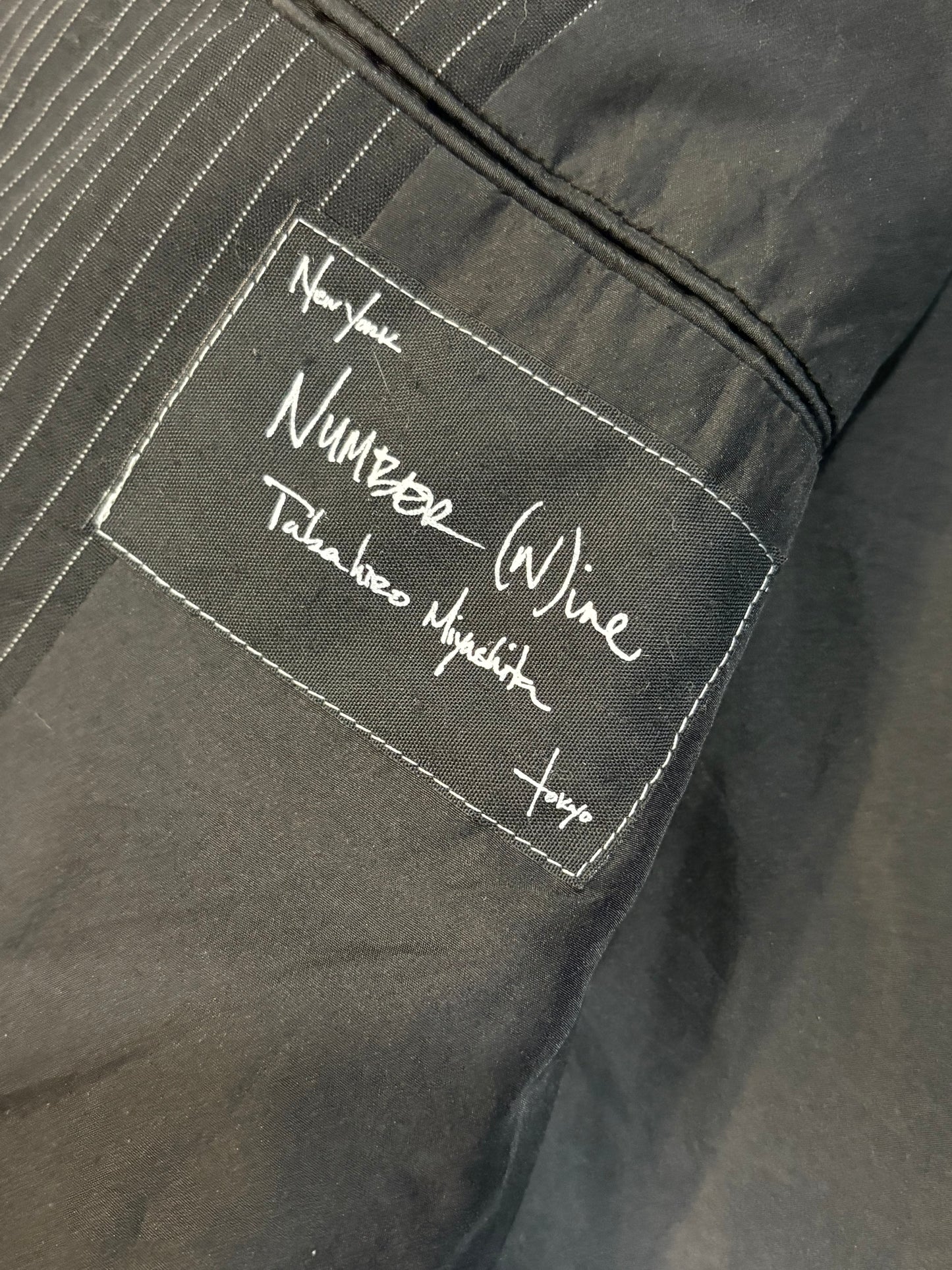 Number (N)ine AW05 Hybrid Hooded Blazer