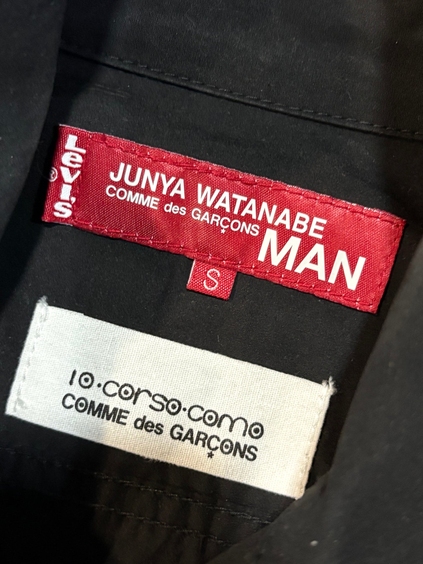 Junya Watanabe CDG SS10 Morality Poem Trucker Jacket