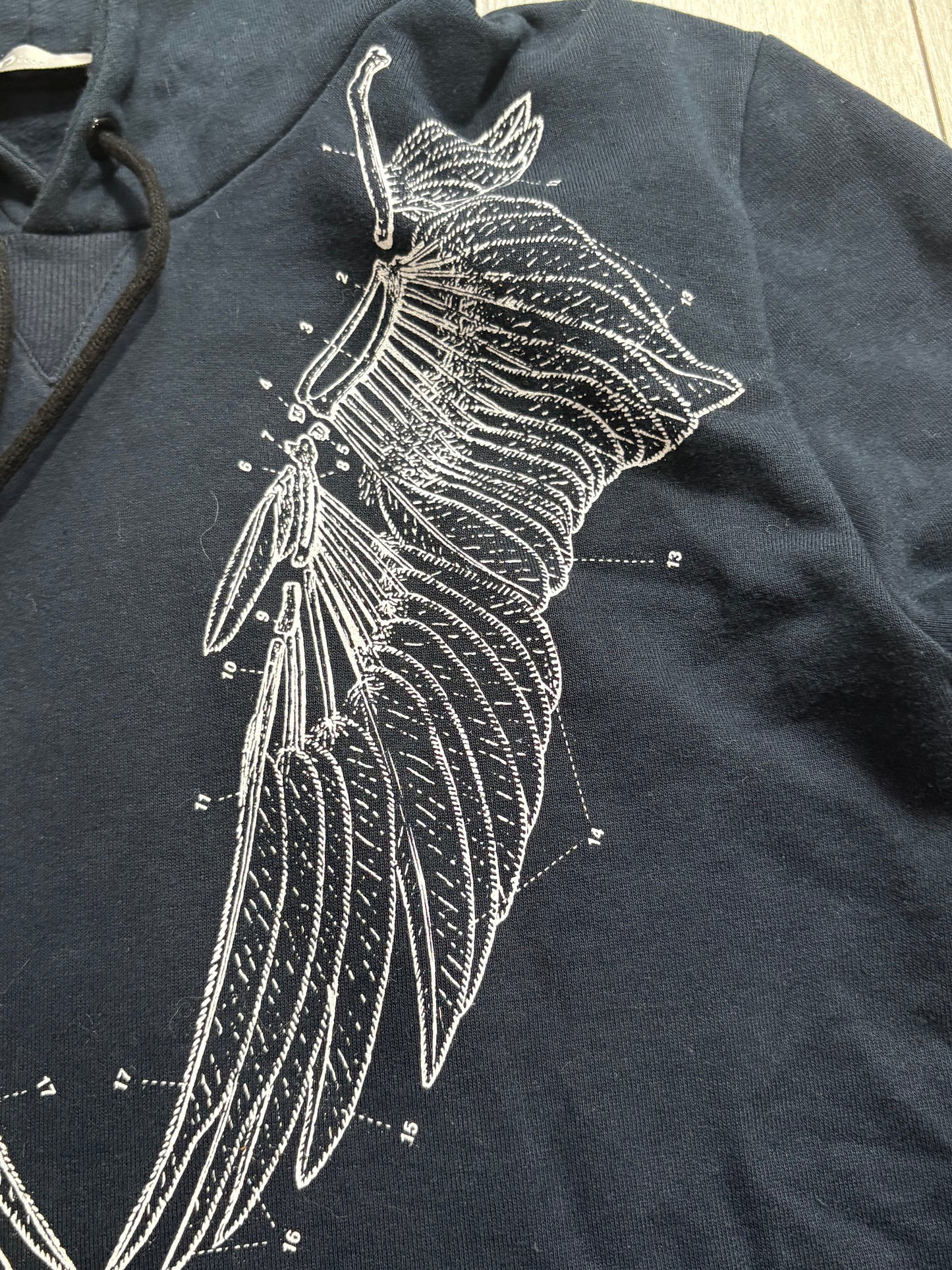 Dior Homme AW07 ‘Navigate’ Wings Hoodie