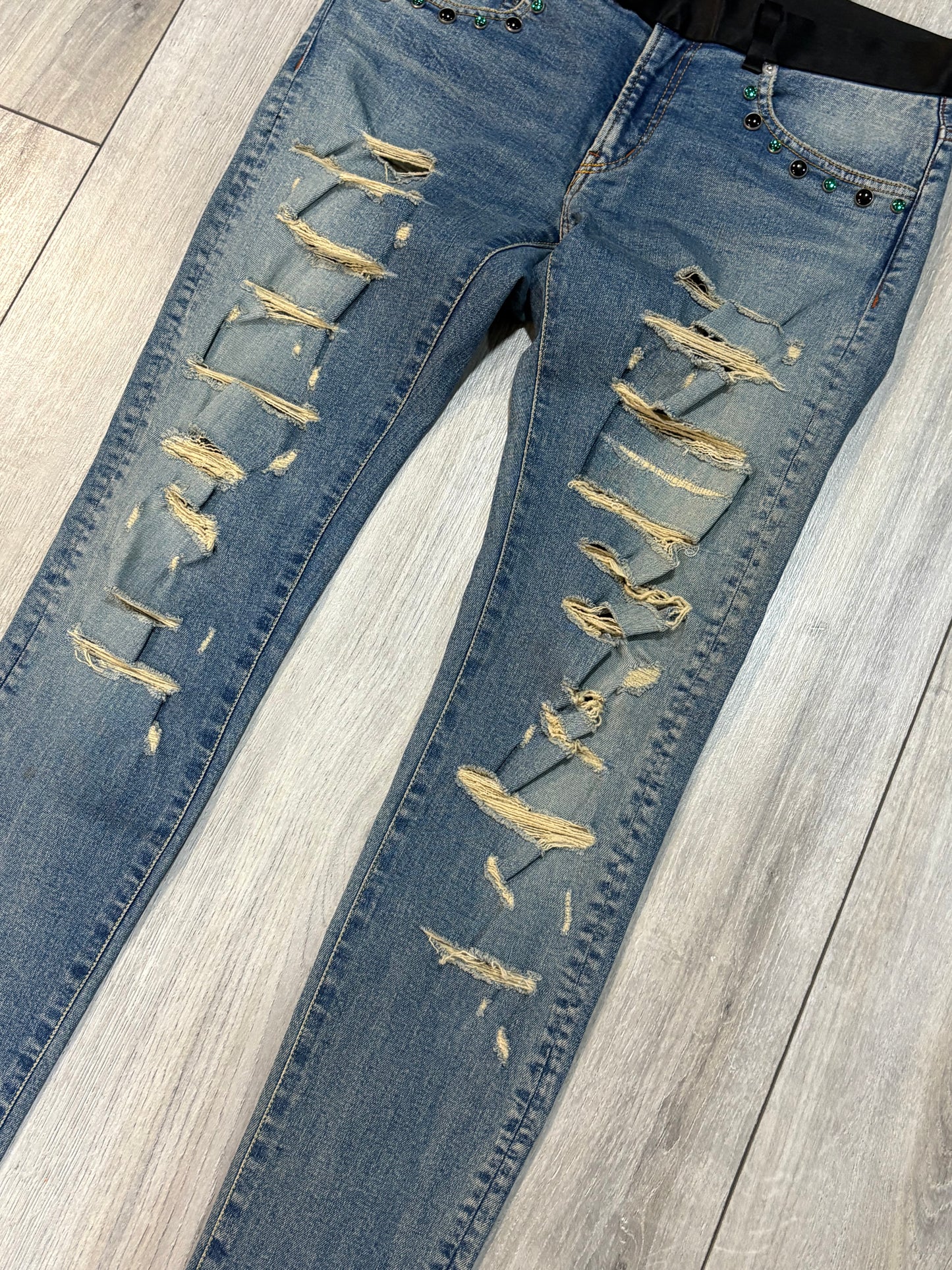 Undercover SS15 Crash Jewel Denim