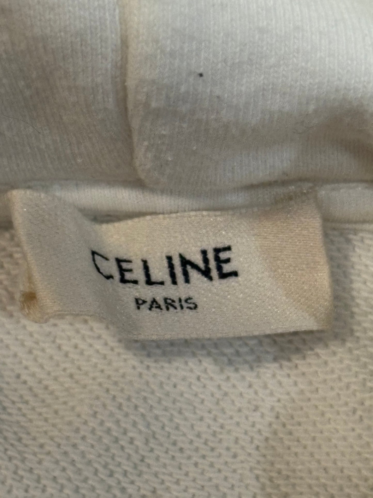 Celine AW21 Teen Knight Poem Hoodie