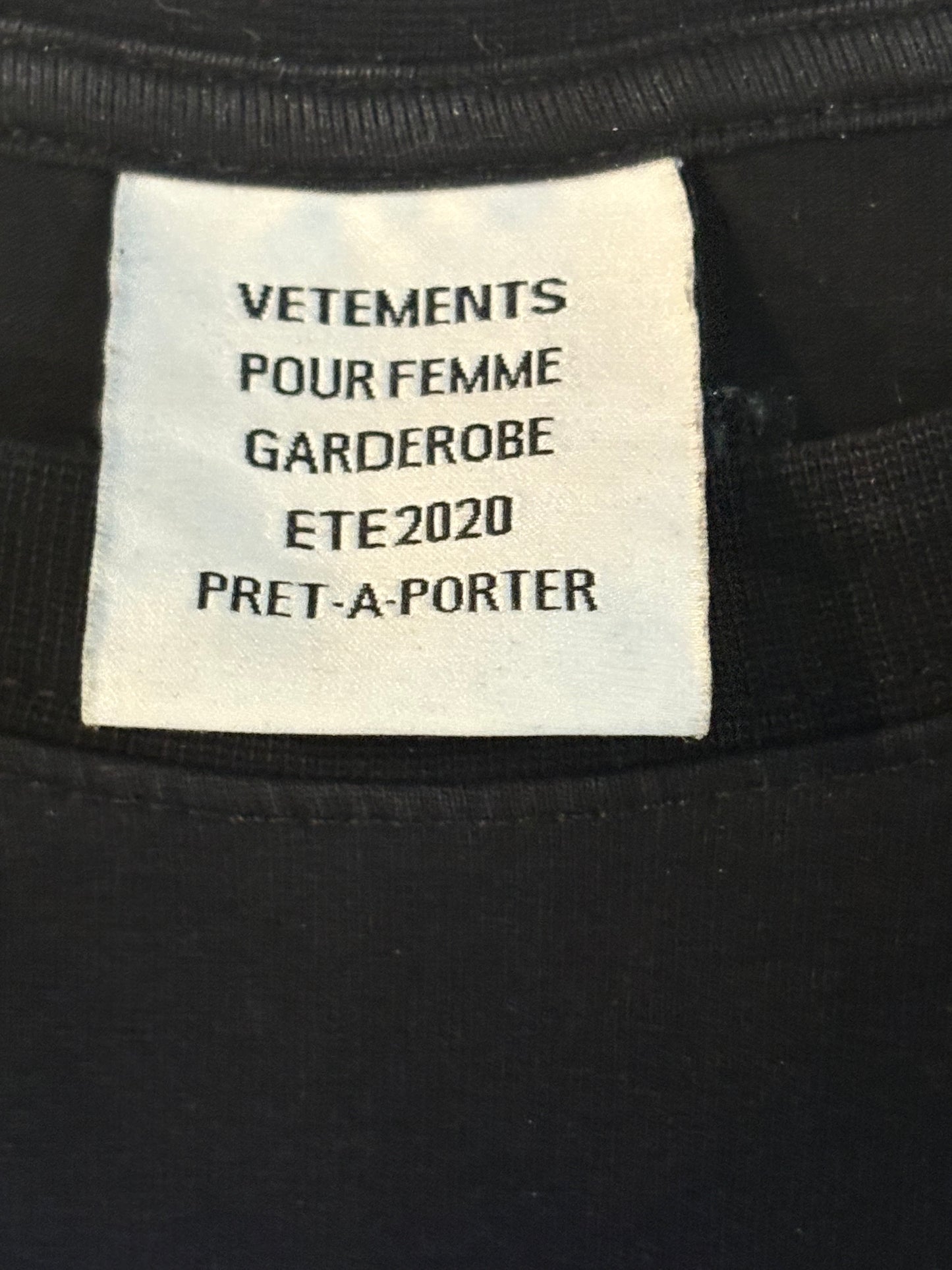 Vetements SS20 Ecstasy Long Sleeve