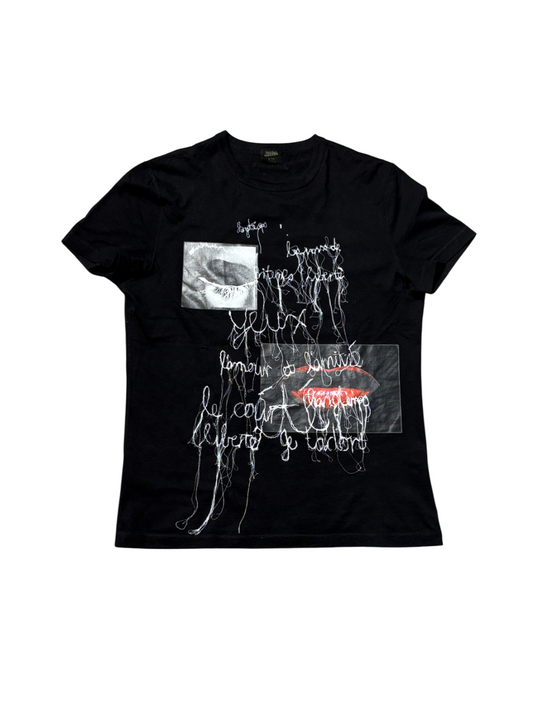 Jean Paul Gaultier SS02 Eye and Lips Shirt
