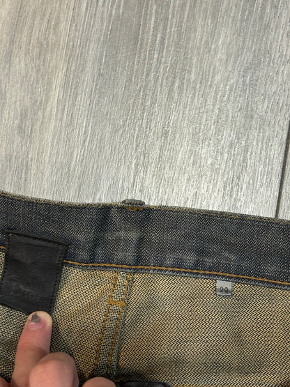 Dior Homme SS08 Mudwash Honeycomb Denim