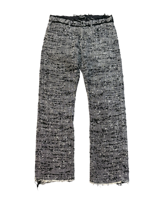 Junya Watanabe Ss05 distressed tweed pants