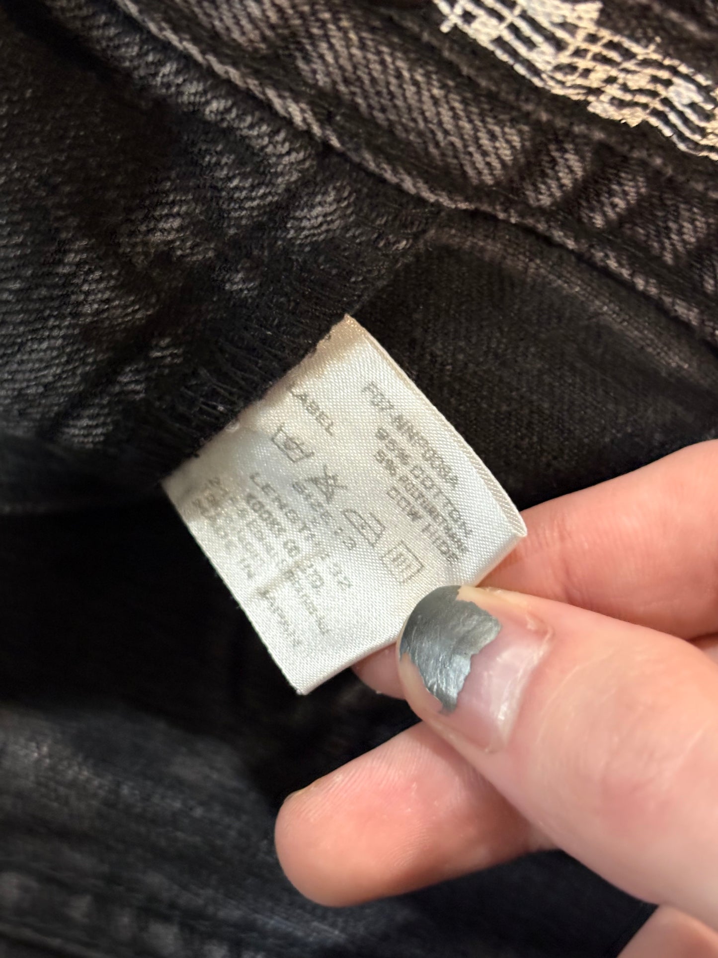 Number (N)ine AW07 Dart Denim