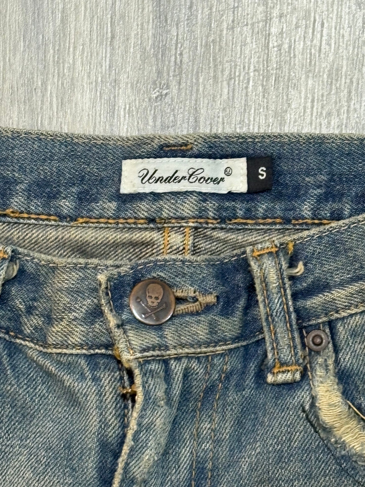 Undercover AW04 Red Yarn Denim