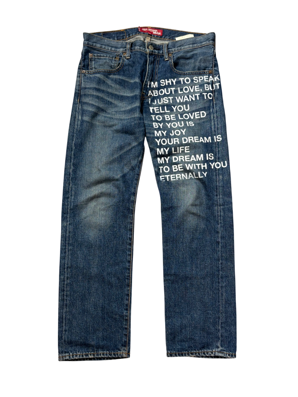 Junya Watanabe SS10 Poem Denim