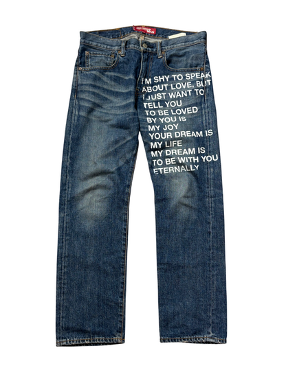 Junya Watanabe SS10 Poem Denim