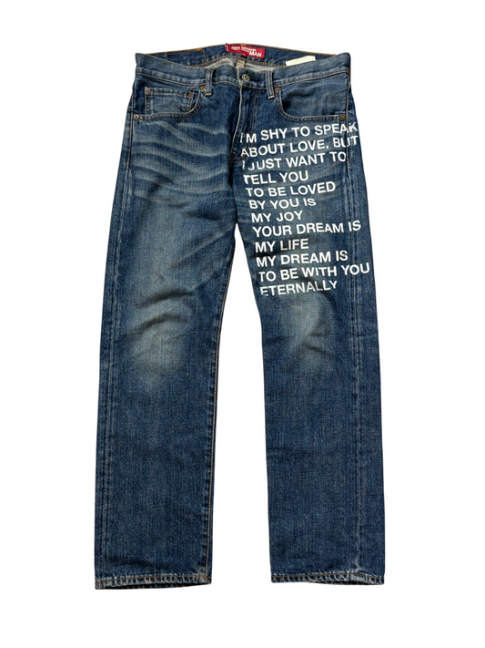 Junya Watanabe SS10 Poem Denim