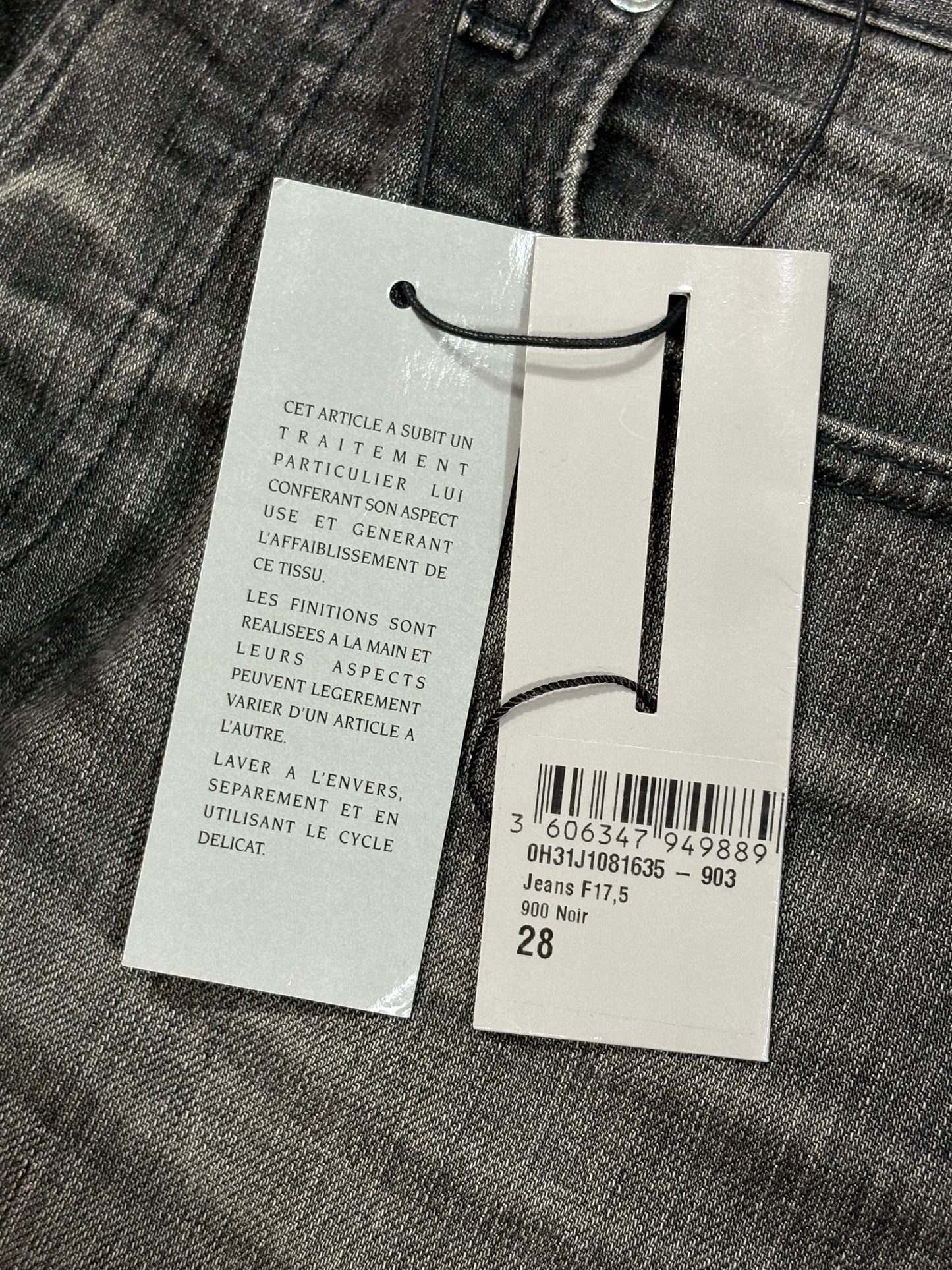 Dior Homme AW10 Temple of Love Denim