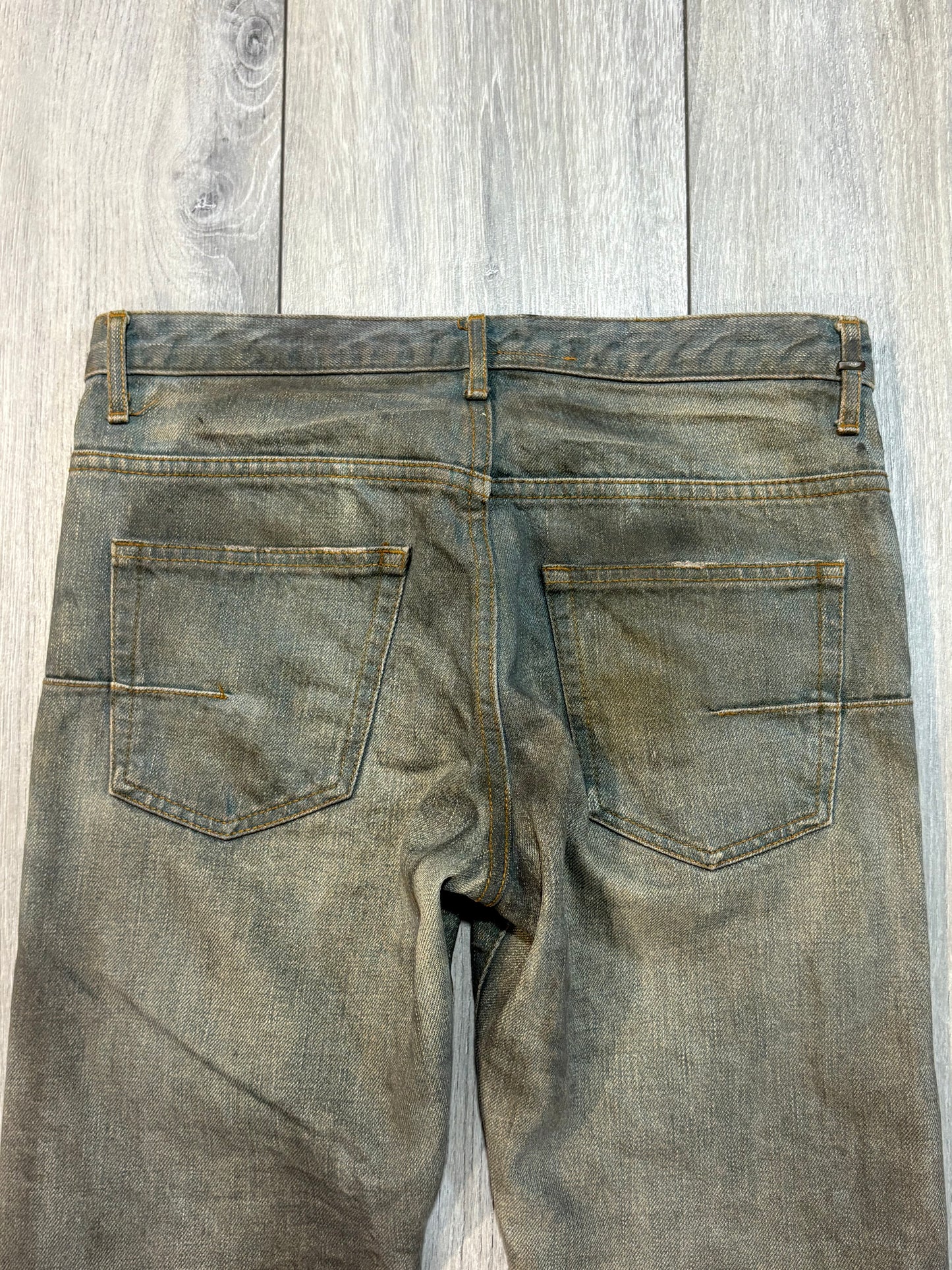 Dior Homme SS04 Dirty Bleu Clairs