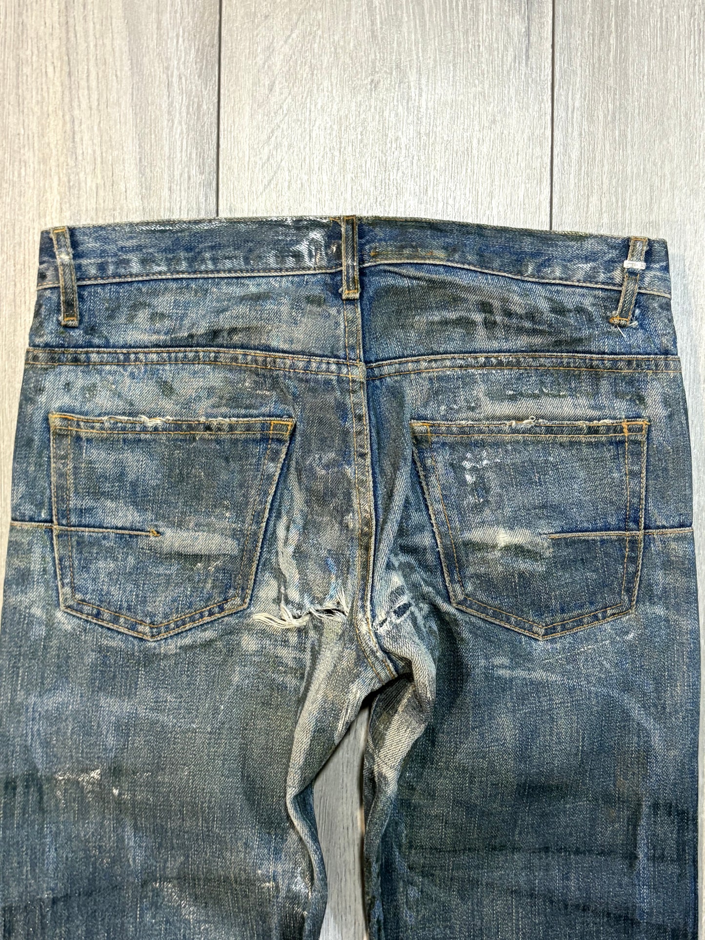 Dior Homme AW03 Blue Luster Denim