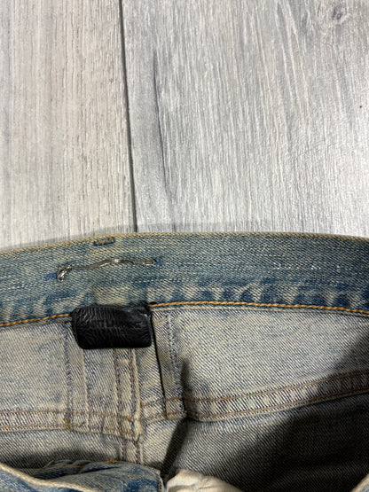 Saint Laurent Paris SS15 Knife Slit D02 Denim