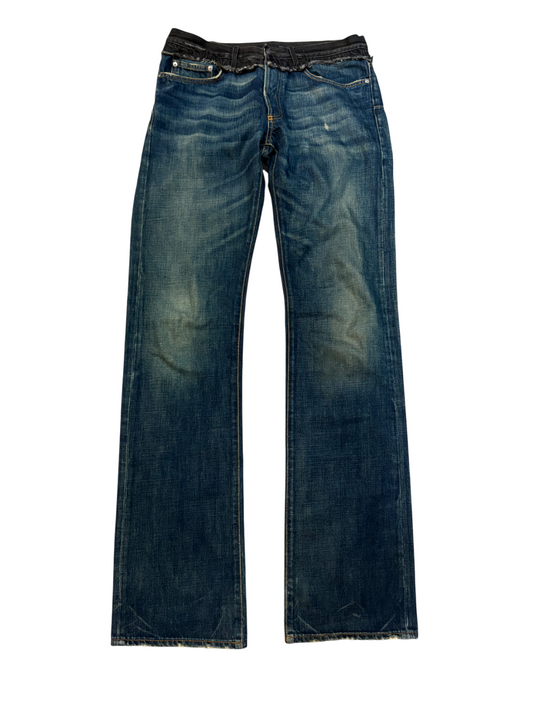 Dior Homme AW06 Cummerbunds Denim